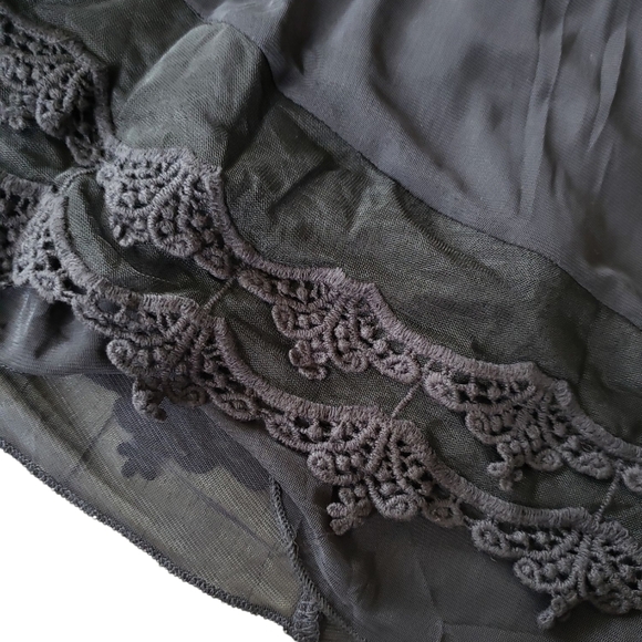 Altar'd Black Lace Tank Dress Small - Picture 4 of 8